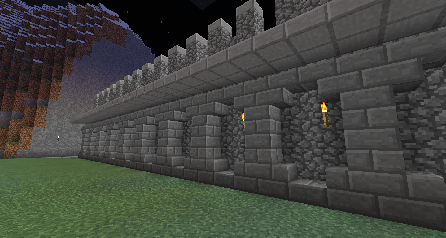 Fortified Wall Upclose