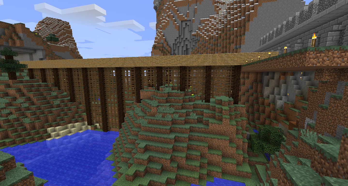 Suspension Bridge Underneath